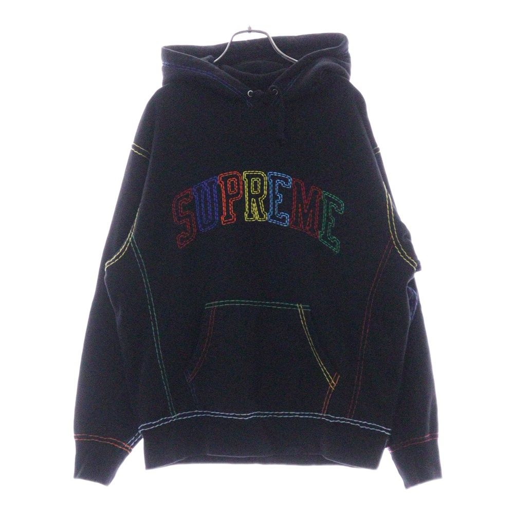 【20AW】Supreme Pearl パーカー スウェットシャツ ブラック SUPREME (シュプリーム) 21AW Pearl Logo Hooded Sweatshirt