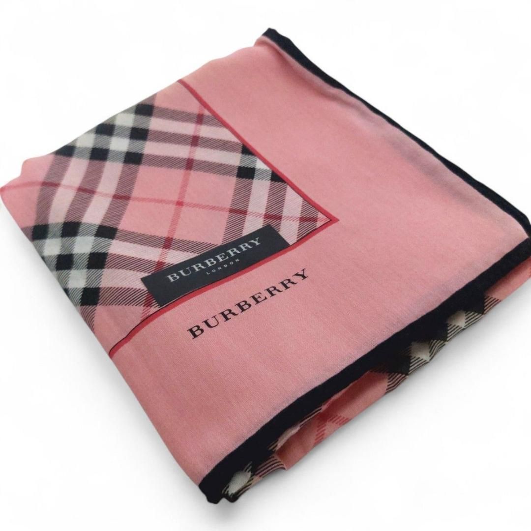 新品 バーバリー BURBERRY レディース ハンカチ 6枚 ノバチェック BURBERRY - バーバリーハンカチ ノバチェックピンクの通販 by