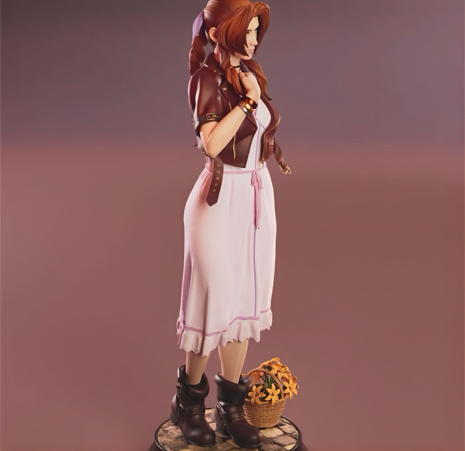 ファイナルファンタジー エアリス・ゲインズブール ガレージキット④