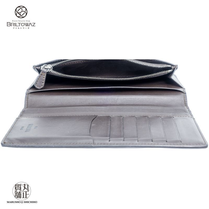 ベルルッティ 長財布 エベネ カリグラフィー 小銭入れ 財布 カード 札