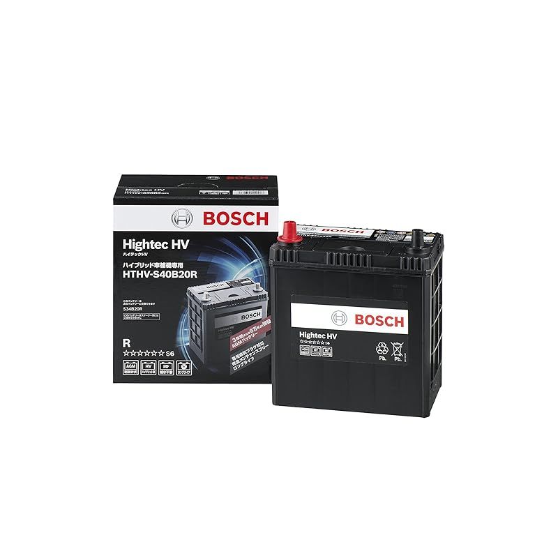 BOSCH (ボッシュ)ハイテックHV 国産車 ハイブリッド車補機用バッテリー HTHV-S40B20R - メルカリ