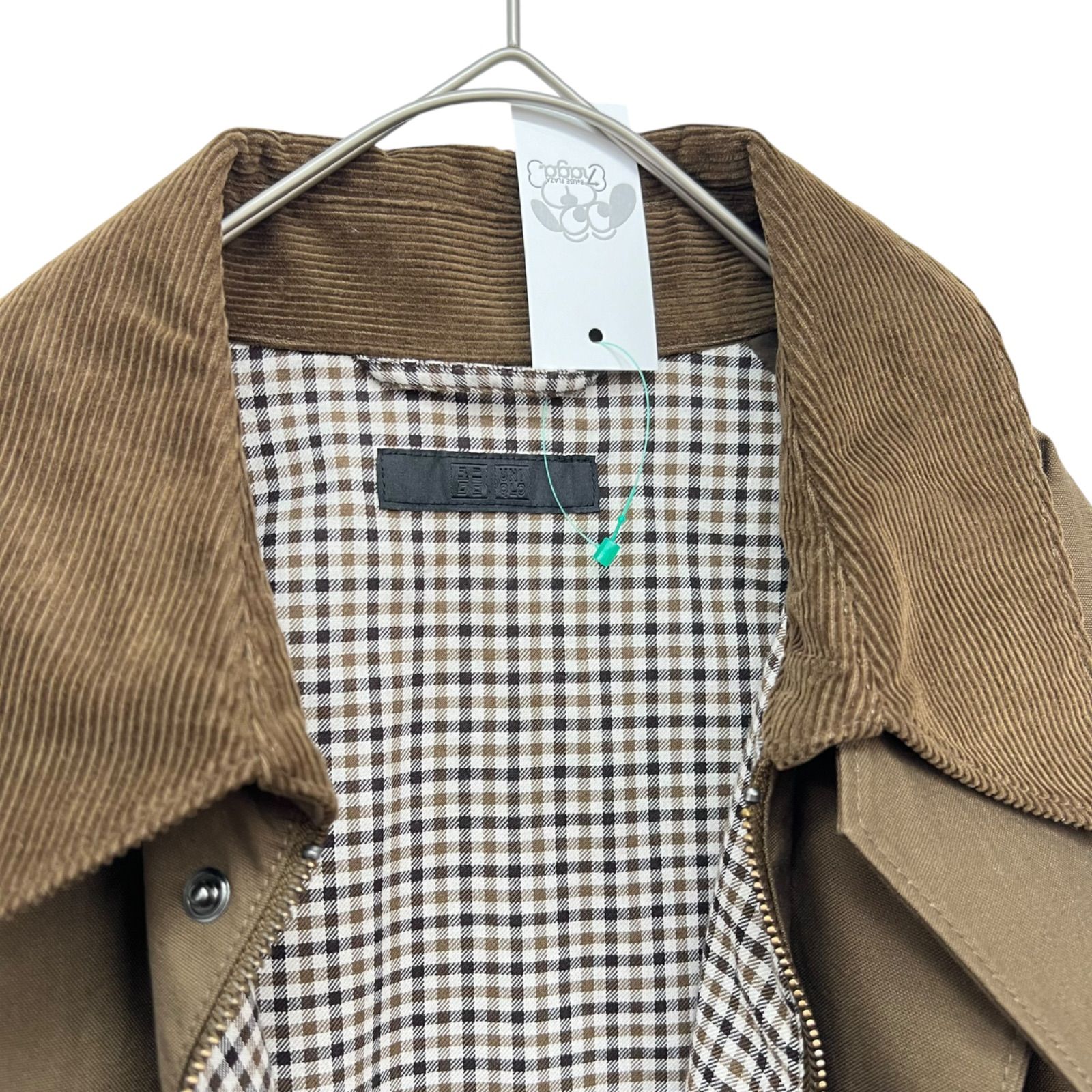 ユニクロ ユーティリティショートブルゾン ブラウン Mサイズ Uniqlo