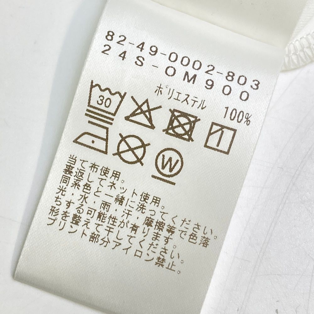 サイズ：L BEAMS GOLF ビームスゴルフ 2024年モデル Vネック 長袖インナーTシャツ  ホワイト系 [240101474782] ゴルフウェア メンズ ストスト サイズ：L BEAMS GOLF ビームスゴルフ 2024年モデル Vネック