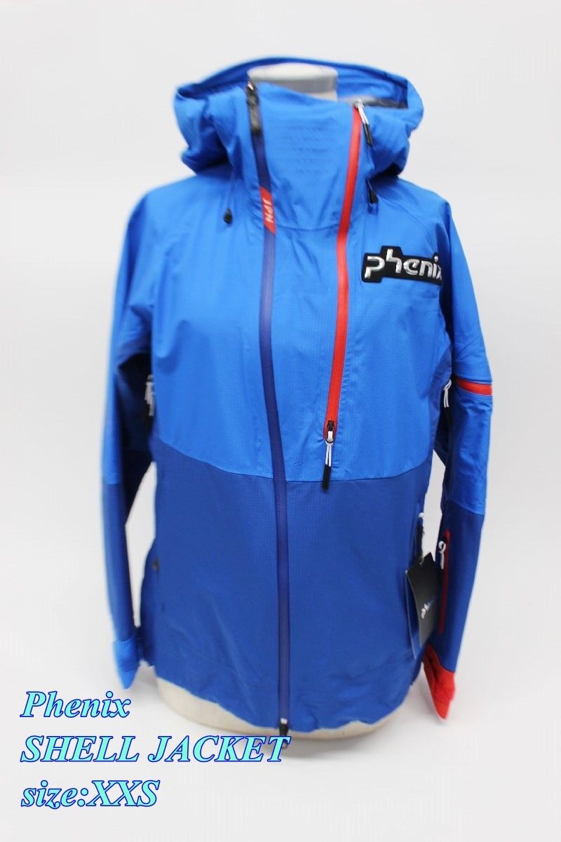 phenix - Phenix フェニックス 男女兼用 シェルジャケット JPN 16FW SHELL JACKET XXS ブルー アウトドア R2411-056 phenix - Phenix フェニックス 男女兼用 シェルジャケット JPN