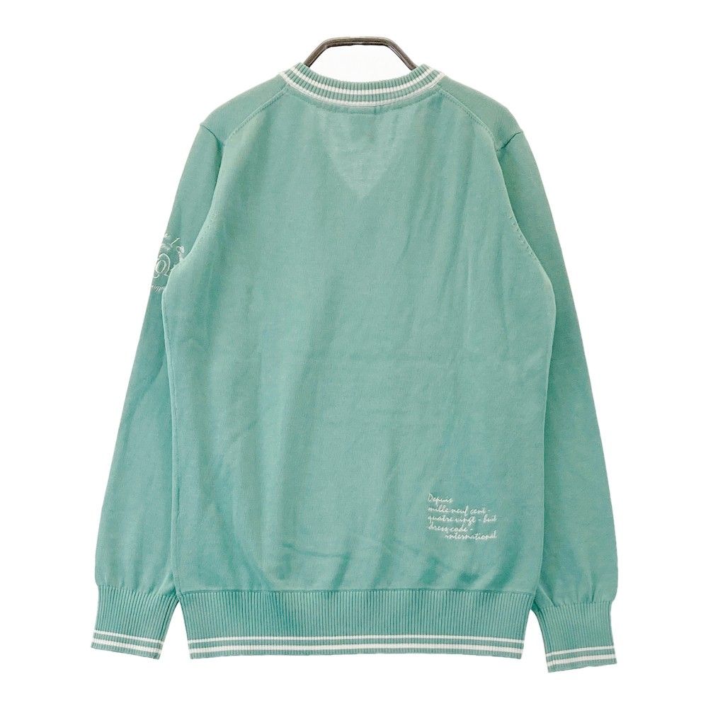 ゴルフ ニット セーター ブルー ゾーイ Mサイズ ゴルフウェア