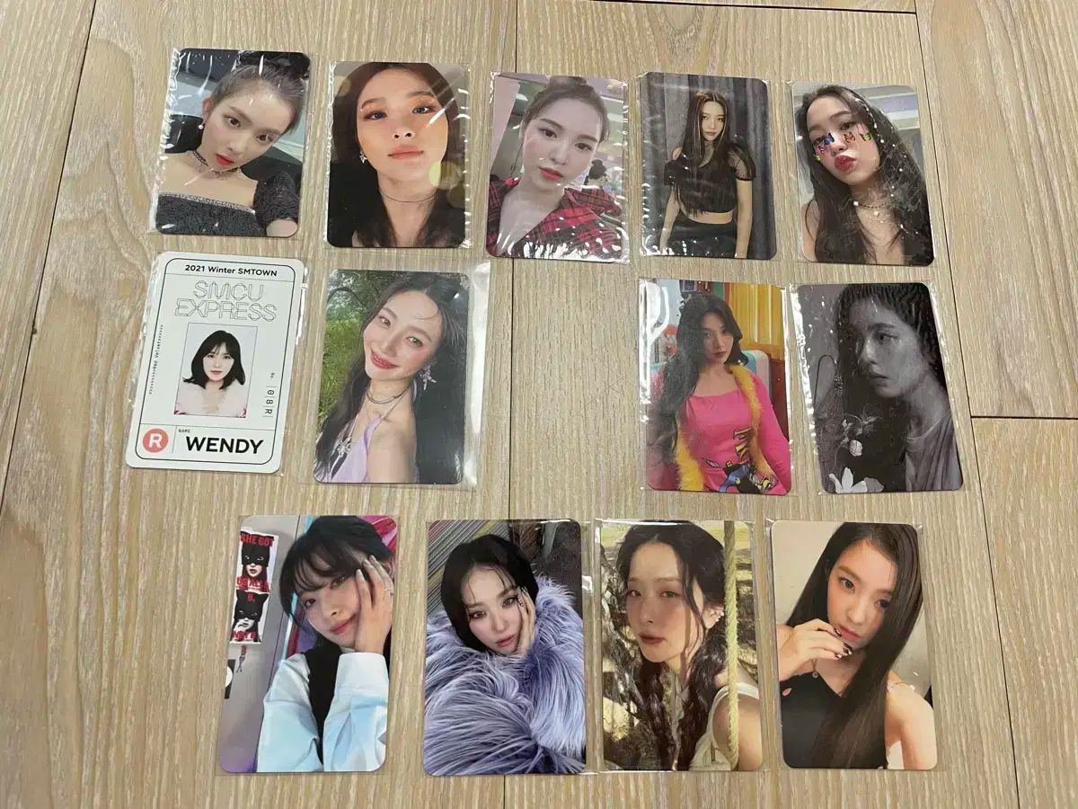 redvelvet アイリーン　ウェンディ　ジョイ　イェリ トレカ　セット redvelvet アイリーン ウェンディ ジョイ イェリ トレカ セット