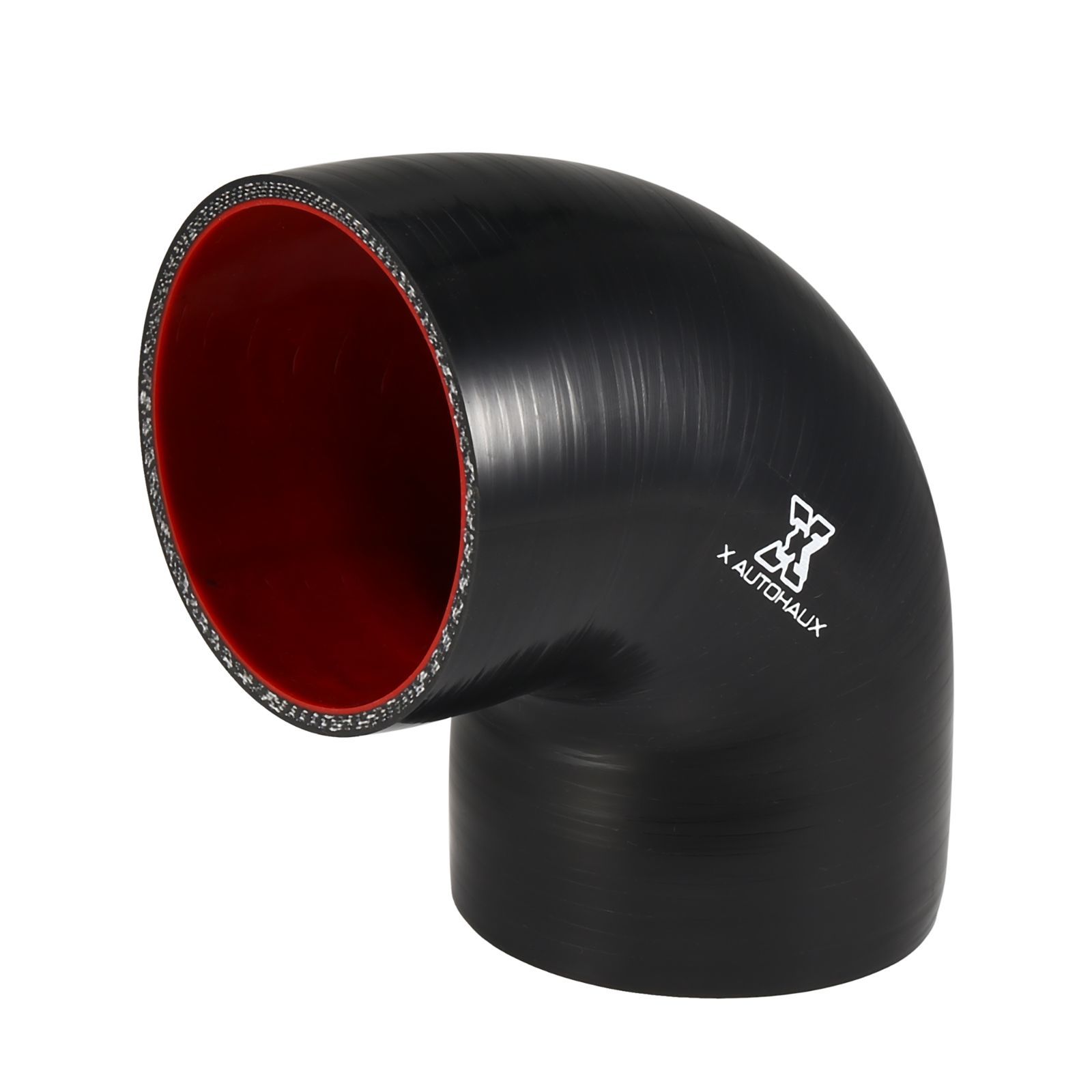 X AUTOHAUX シリコンホース　 インタークーラーシリコンホース　 シリコンパイプ ラジエーターホース 内径89mm 長さ100-100mm エキゾーストホース 排気ホース 排気パイプ 耐熱　耐寒　耐久 インタ
