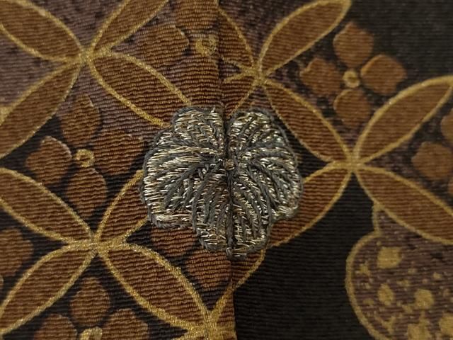 平和屋着物○ファッションデザイナー 花井幸子 訪問着 草花籬文 暈し染め