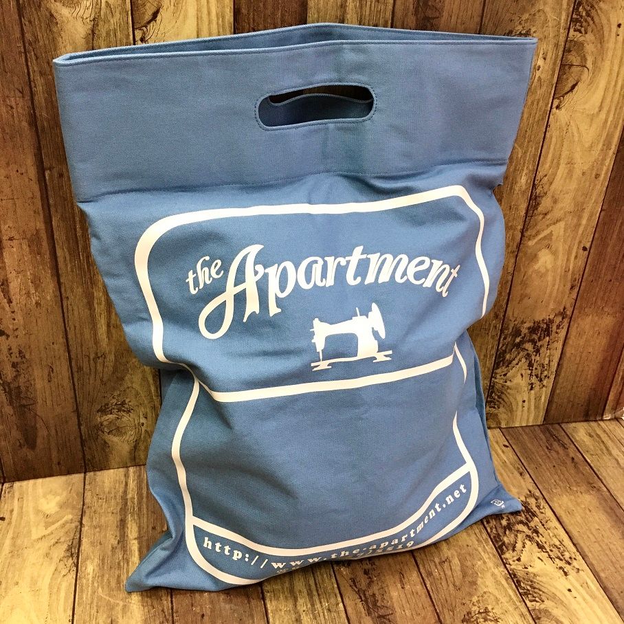 The Apartment STABRIDGE CANVAS SHOPPINGBAG STEEL BLUE アパートメント キャンバス  ショッピングバッグ【6523-004】