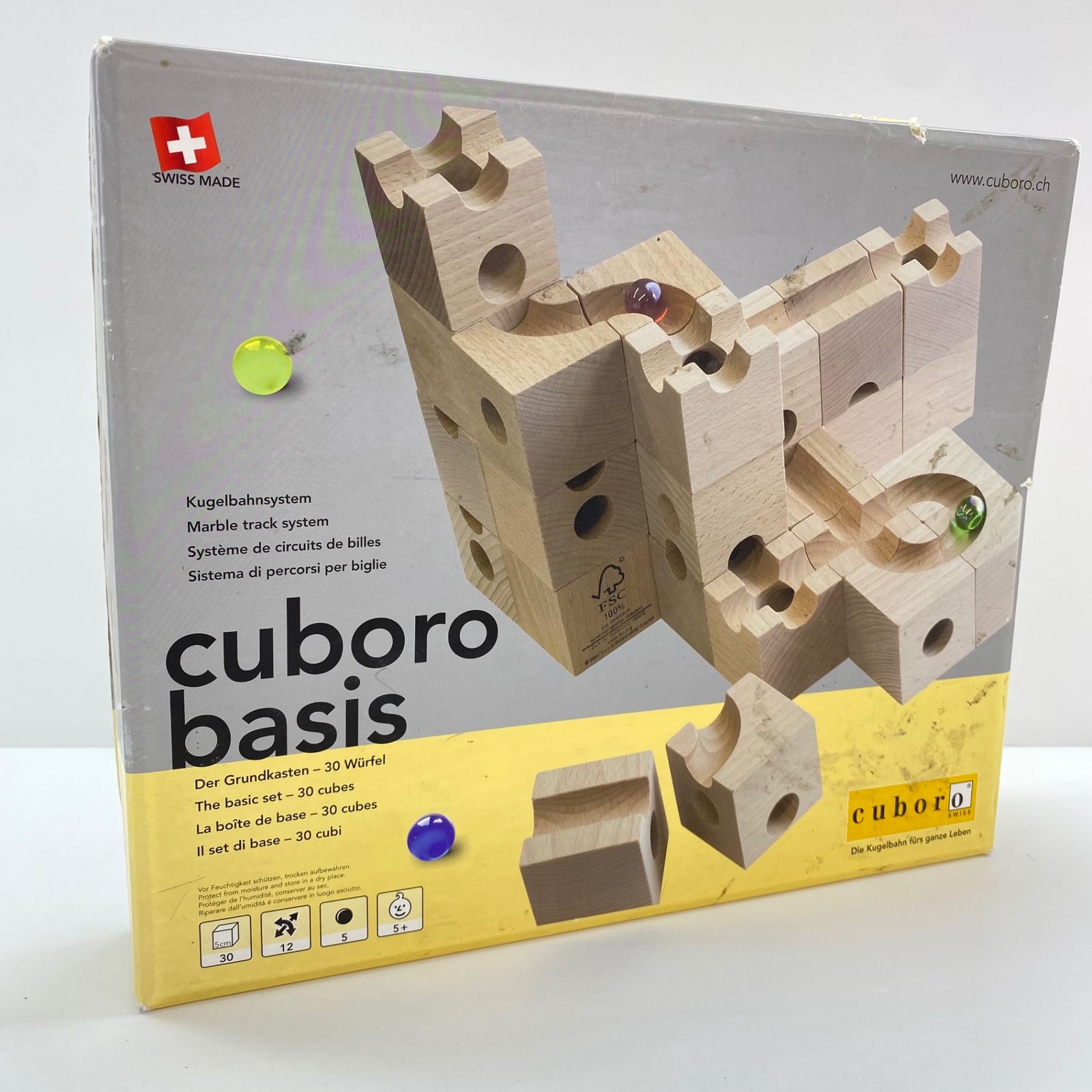 キュボロ『ジュニア』 CUBORO JUNIOR 木のおもちゃ カルテット &frasl; 今なら 2025年限定キューブ 付キュボロ