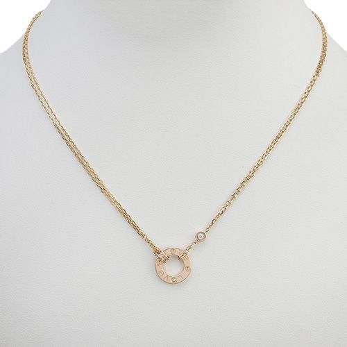 CARTIER(カルティエ) ラブコレクション LOVE サークル ネックレス  