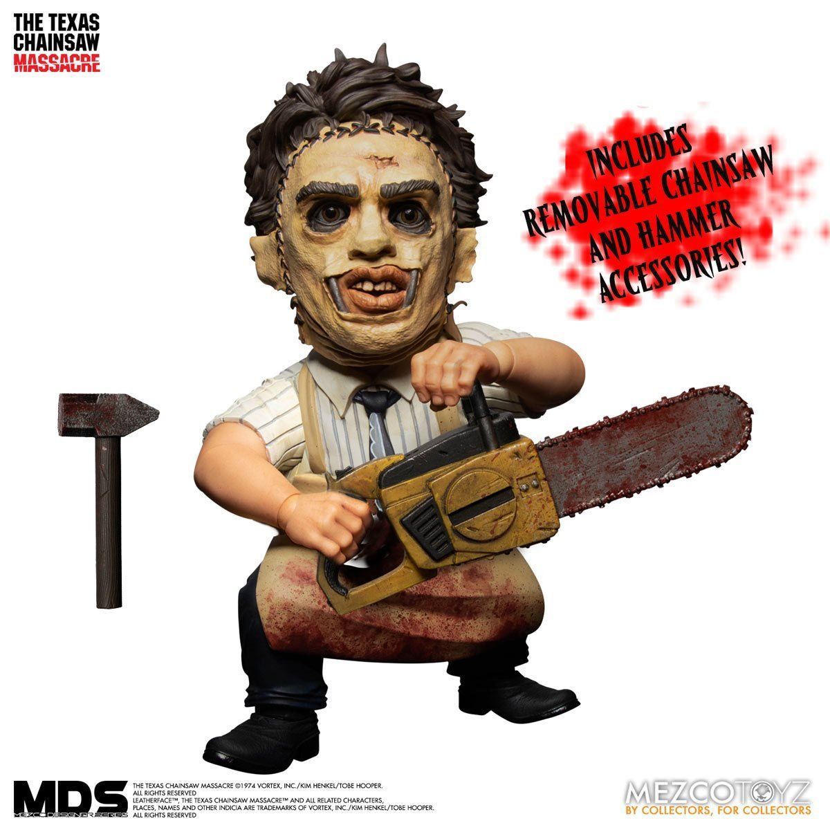 悪魔のいけにえ レザーフェイス LEATHERFACE 6inc フィギュア The