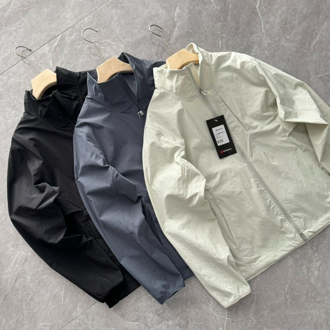 lululemon 春夏メンズアウトドアスポーツカジュアルジャケット