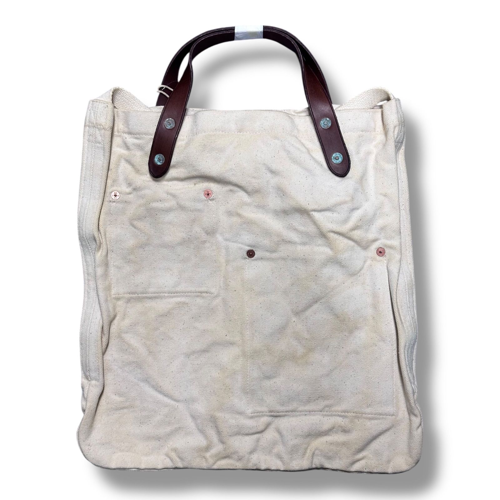 参考上代31900円 未使用品 RRL キャンバス ロゴ マーケット