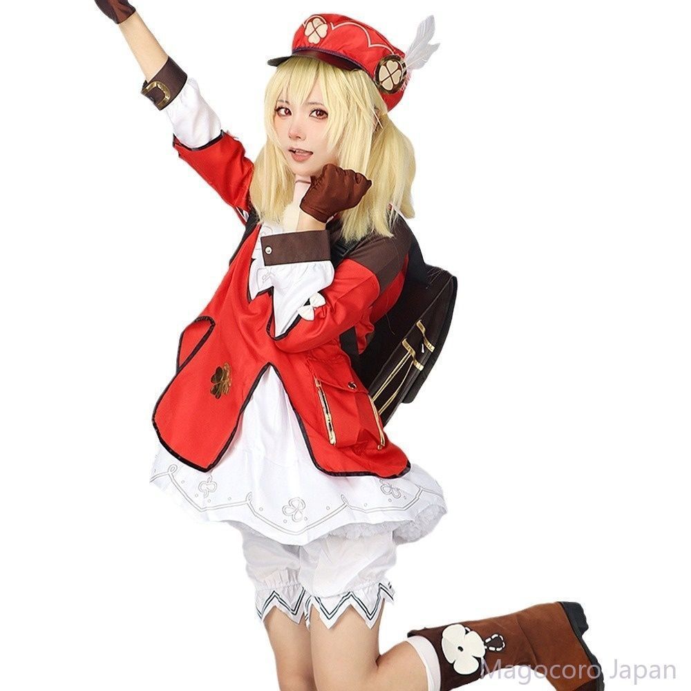 cosplay服原神大人可莉子供セットコスチューム花火の騎士