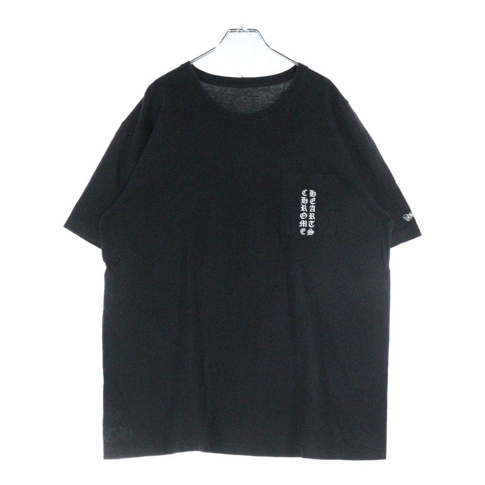 Chrome Hearts クロムハーツ スクロールラベル ロゴ Tシャツ M CHROME HEARTS(クロムハーツ) スクロールラベル プリント クルー
