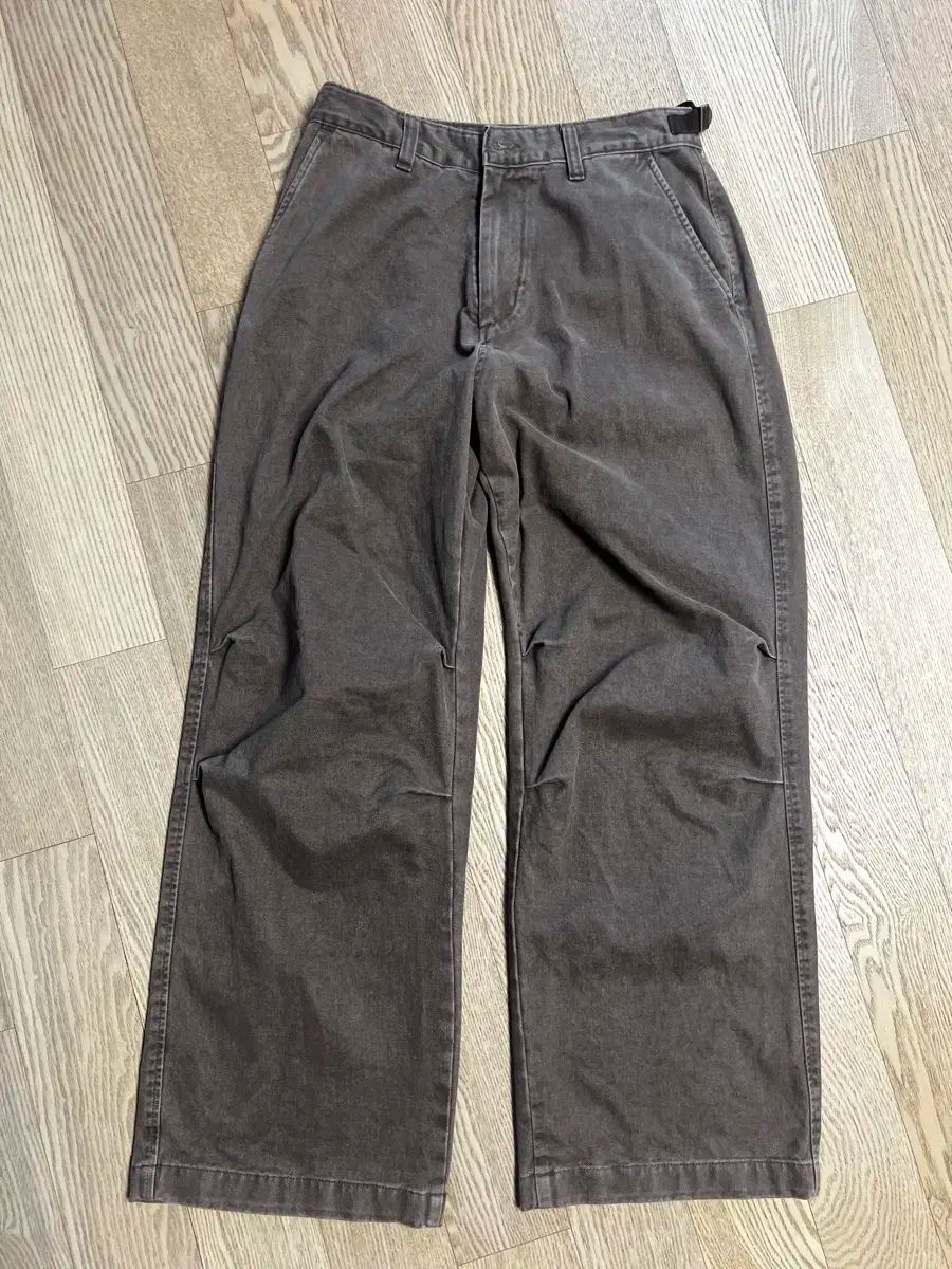2 HATCHINGROOM VTG ハーヴェイ スノウ パンツ 茶色 スノージーンズ
