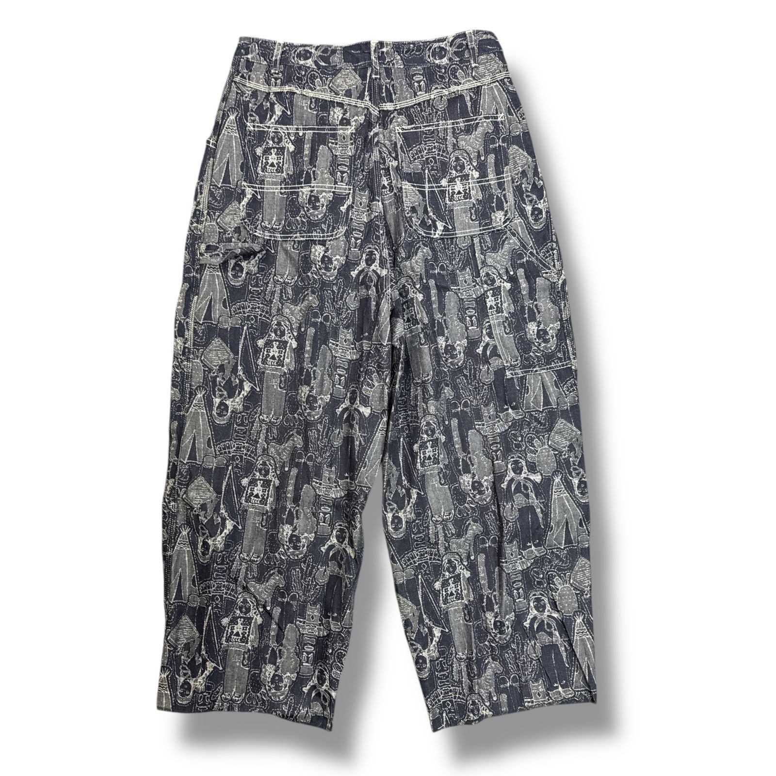 未使用品 NEEDLES 24SS H.D. Pant - Denim Native American Doll