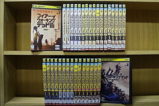 DVD フィアー・ザ・ウォーキング・デッド シーズン1〜5 全34巻 ※ケース 