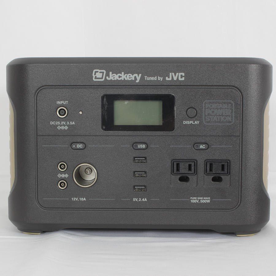 JVC BN-RB5-C ポータブル電源 大容量518Wh 144,000mAh Jackery