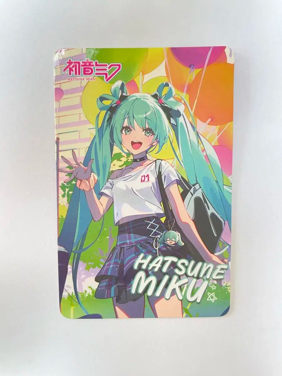 初音ミク 韓国 感謝祭 in ホンデ 購入特典 フォトカード 4枚