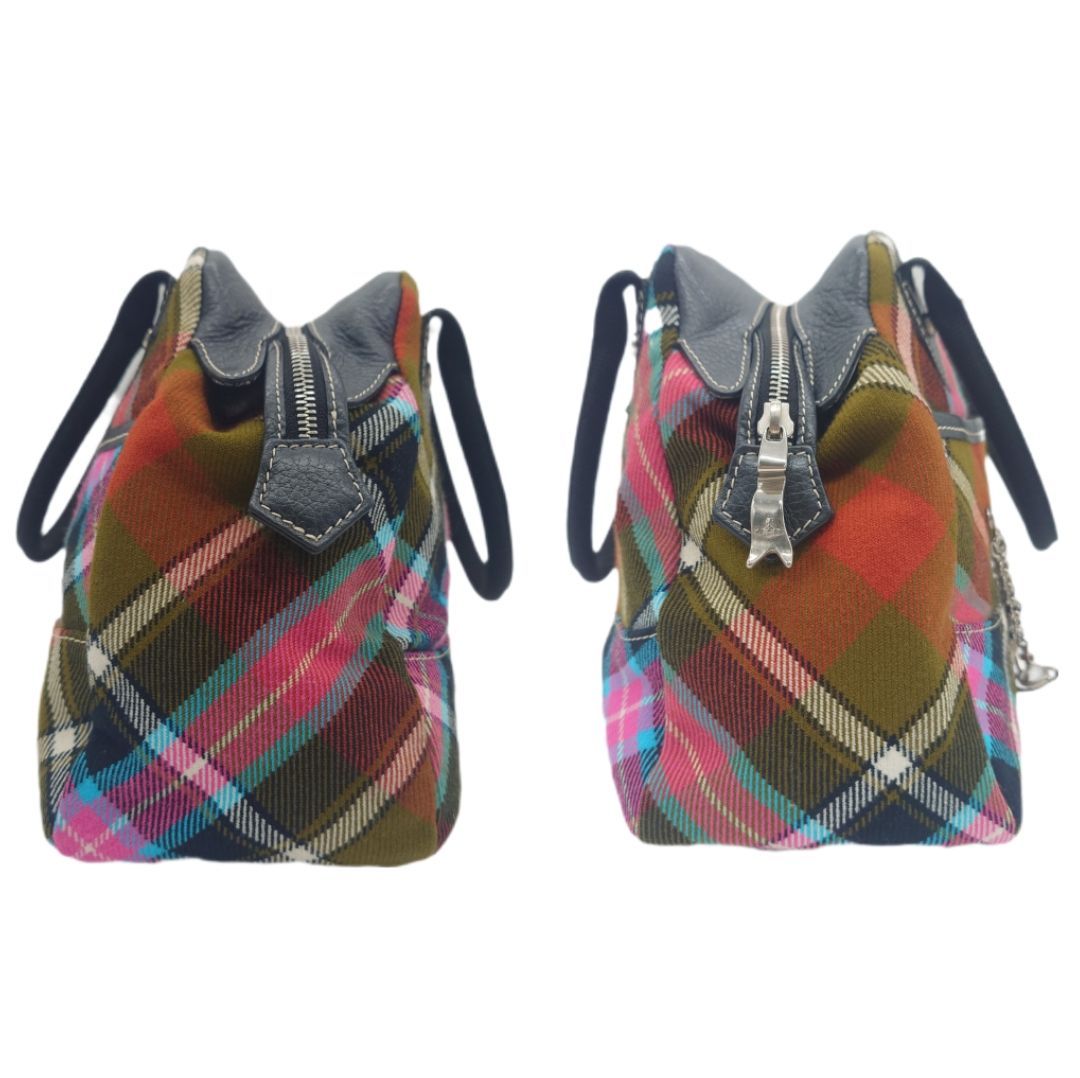 Vivienne Westwood チェック柄ハンドバッグ Vivienne Westwood(ヴィヴィアンウエストウッド) チェックハンドバッグ