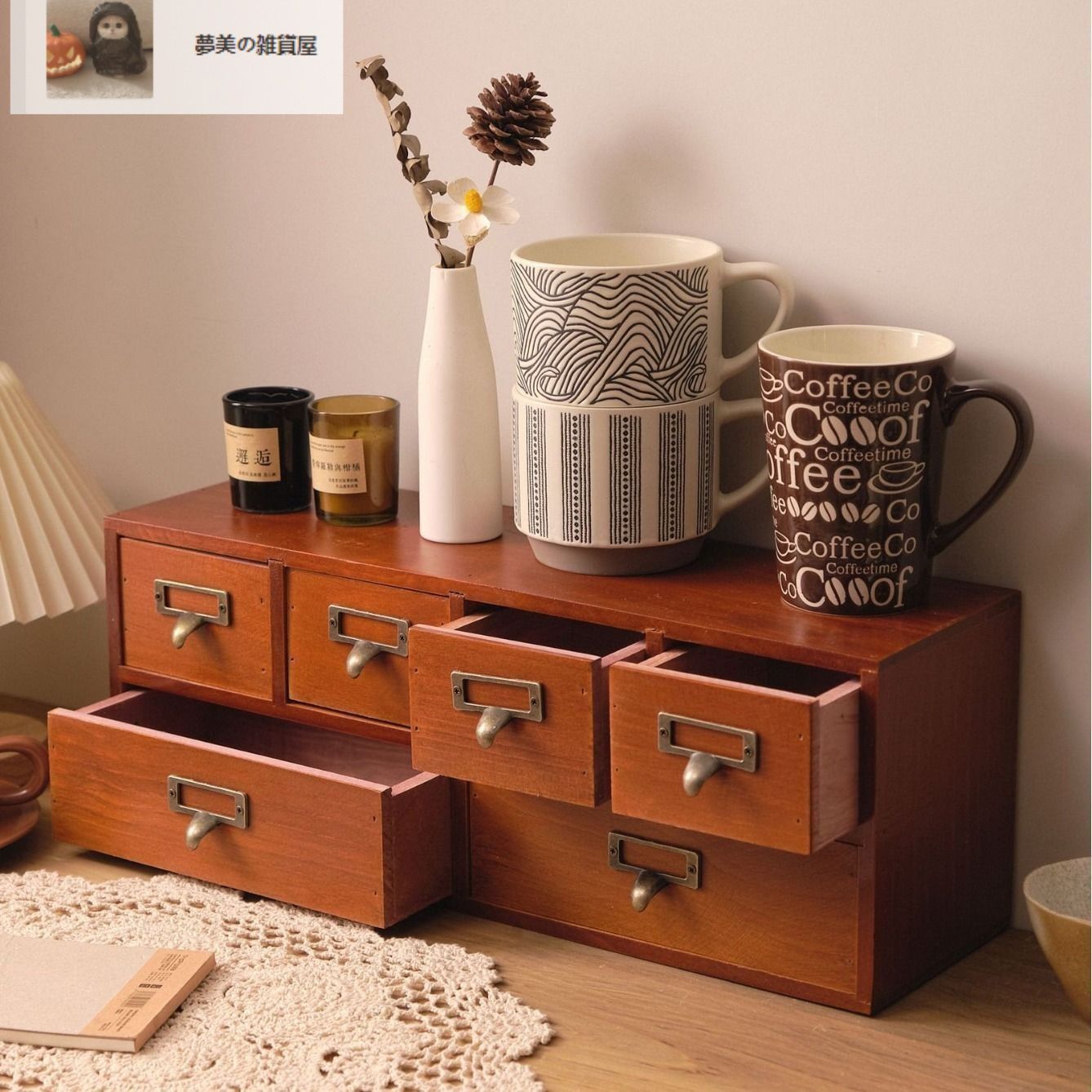 木製チェスト 4段 引き出し付き　ブリキ　レトロ　古道具 木製チェスト 4段 引き出し付き ブリキ レトロ 古道具 チェスト