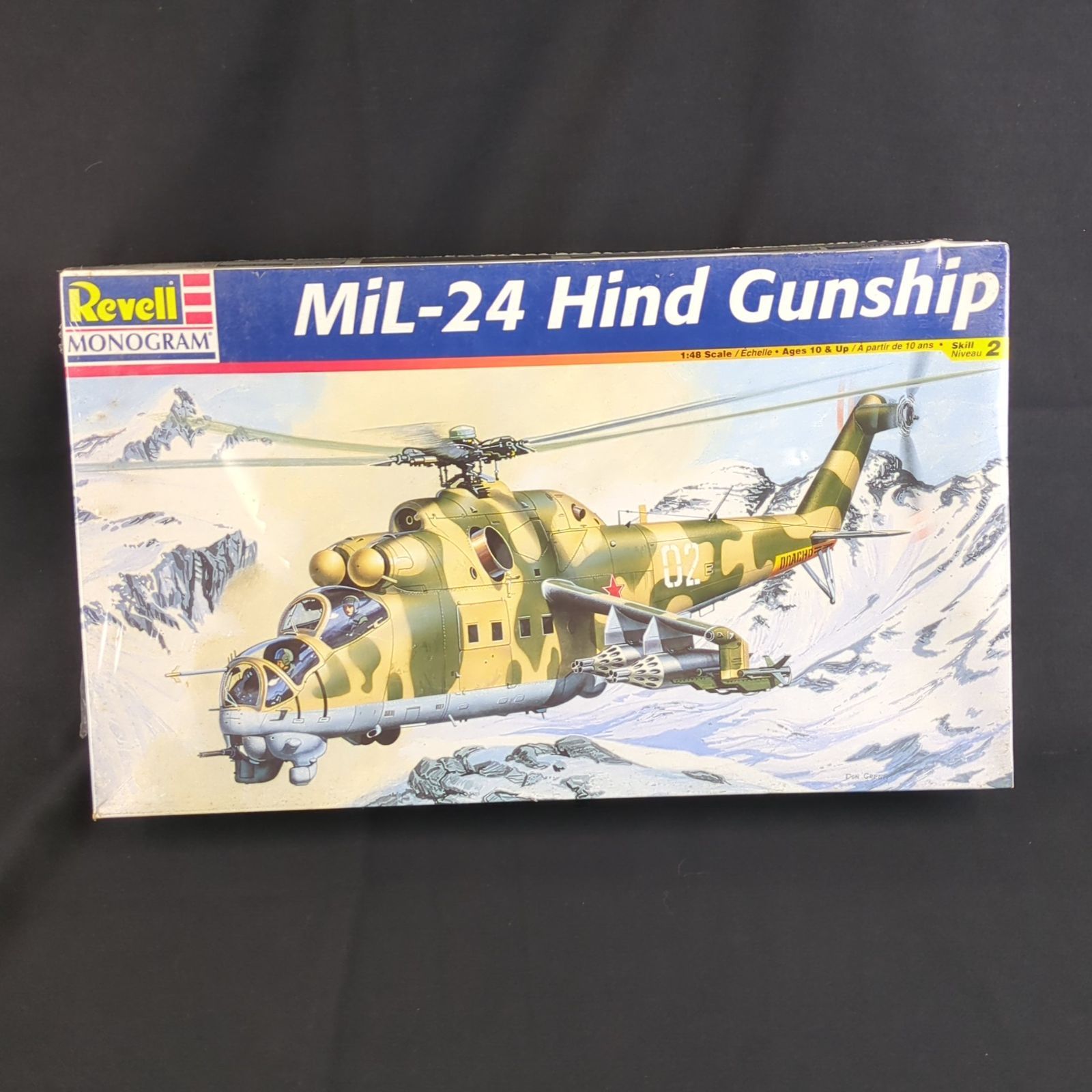 輸入キット レベル モノグラム 85-5819 1 48 ミル Mil-24 ハインド ガンシップ Mil-24 Hind Gunship