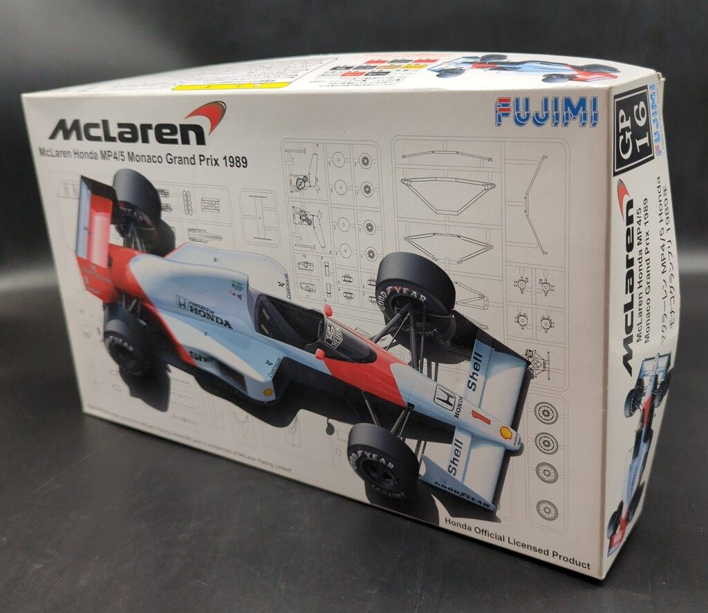 (未使用･未開封品)　フジミ模型 1/20 マクラーレン・Honda MP4/5 モナコGP 1989年 GP16 og8985z フジミ模型 1/20 GPシリーズ GP-16 マクラーレン MP4/5 HONDA