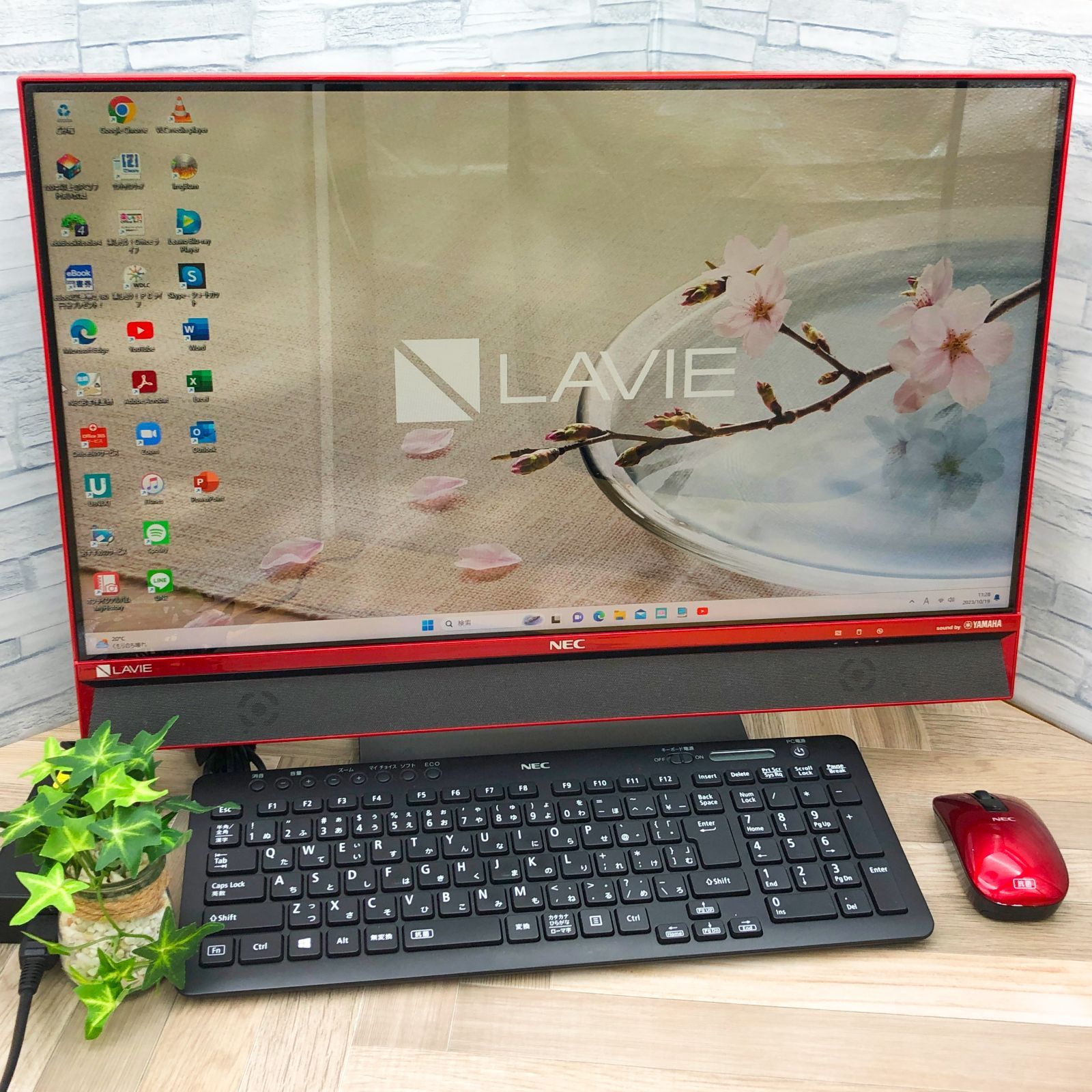人気SALE，得価】 NEC PC-DA770DAR モニタ一体型 i7？ ジャンク