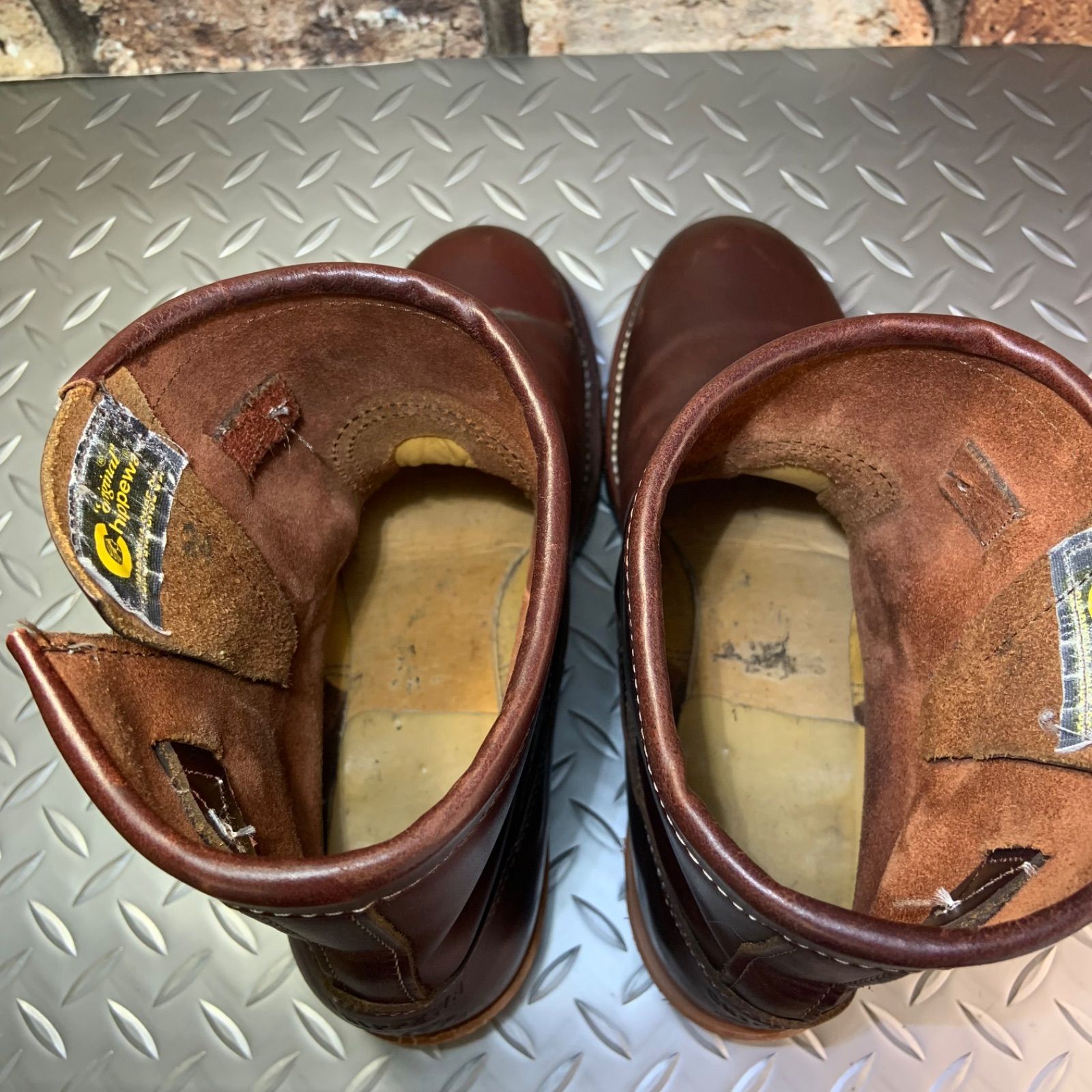 ☆Chippewa 91067 ショートエンジニアブーツ US8.5E JP26.5
