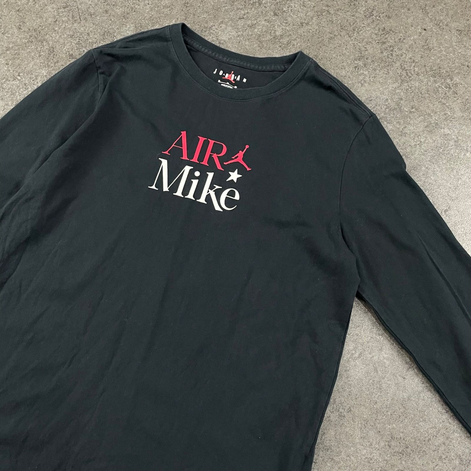 美USED NIKE Air Mike Jordan Brand L/S Tee Dunk High Black ナイキ 
