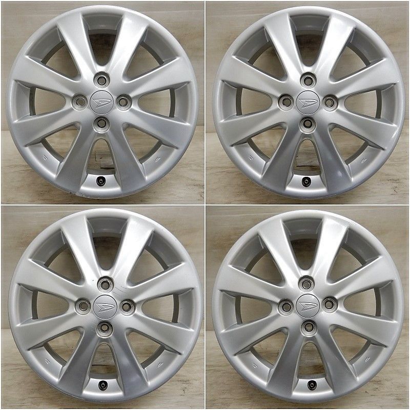 ダイハツ　ムーブ　純正16インチ　ホイールのみ 16インチ ダイハツ ムーヴカスタム純正 4.5J+45 100 中古アルミ