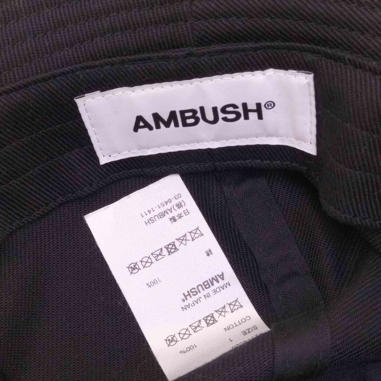 アンブッシュ AMBUSH BASEBALL HAT ベースボールハット メンズ アンブッシュ AMBUSH BASEBALL HAT ベースボールハット メンズ 1