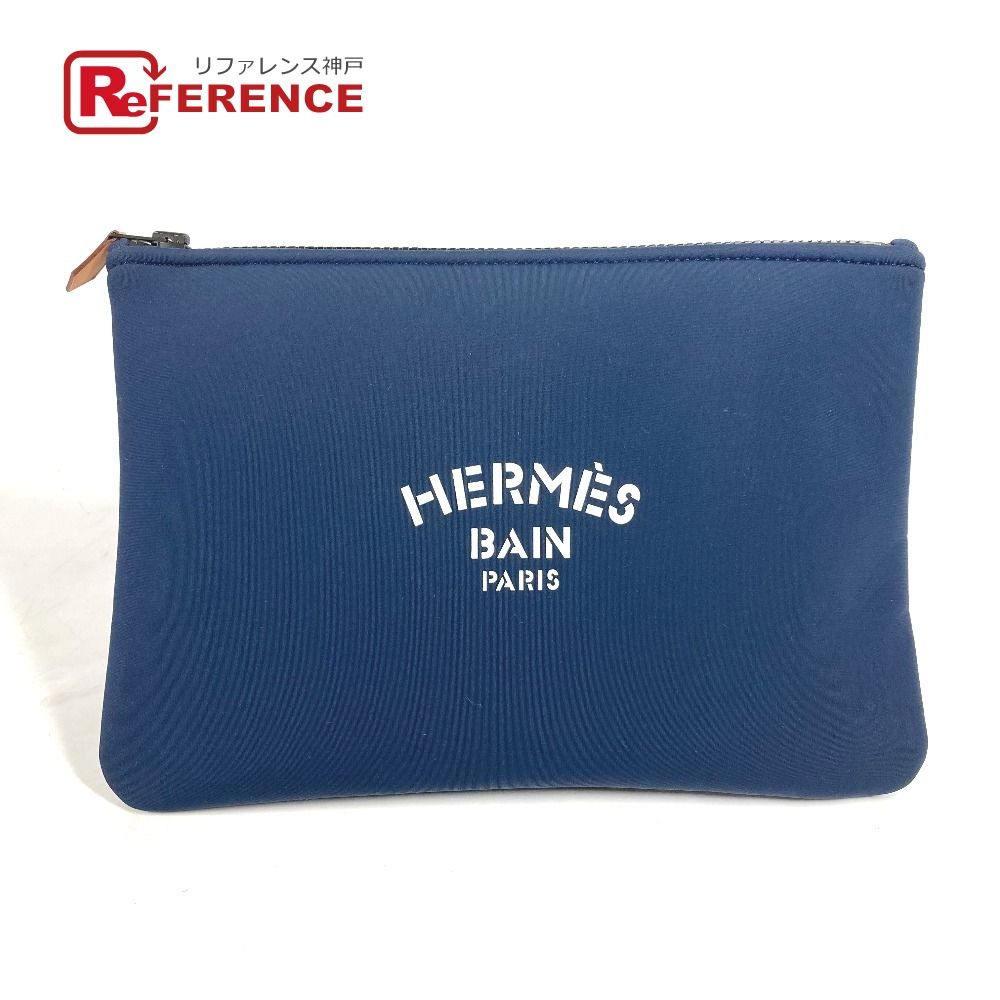 HERMES エルメス ポーチ ネオバンポーチMM ポリアミド