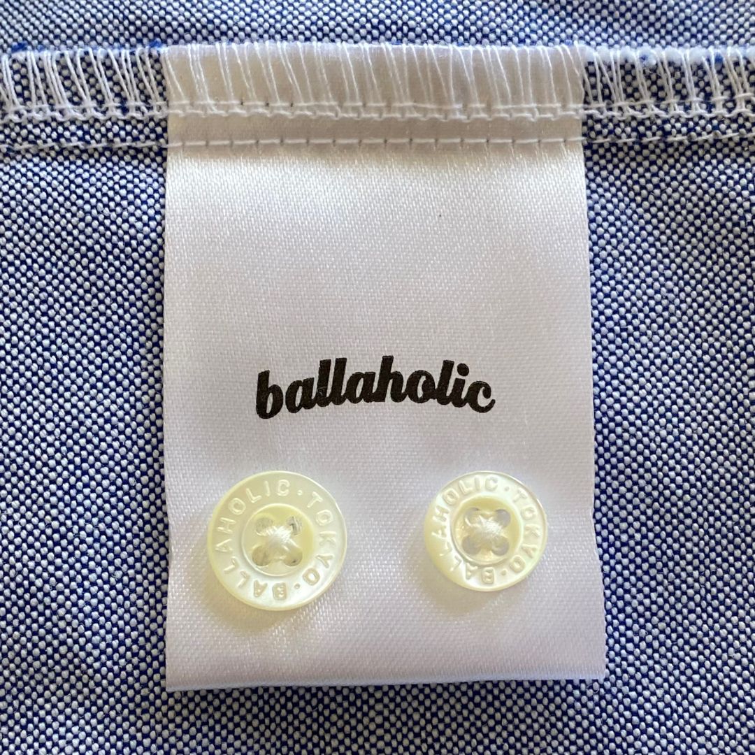 BALLA HOLIC net oxford shirts ボタンダウンシャツ - メルカリ