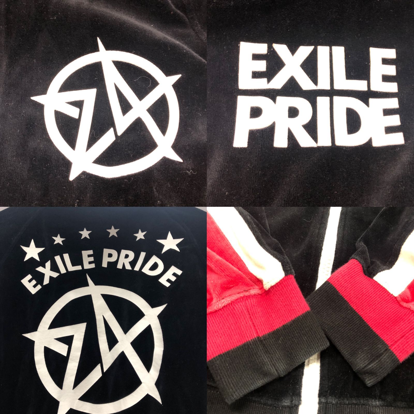 未開封品　EXILE　PRIDEセットアップ ◎I604 EXILE PRIDE 24Karats ベロア セットアップ ジャージ