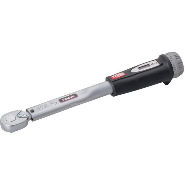 トネ TONE プレセット形トルクレンチ ダイレクトセットタイプ T2MN15-QL 差込角6.35mm 1|4” ブラック 15N m