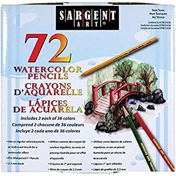 Sargent Watercolor Pencils 72 ct. by Sargent Art