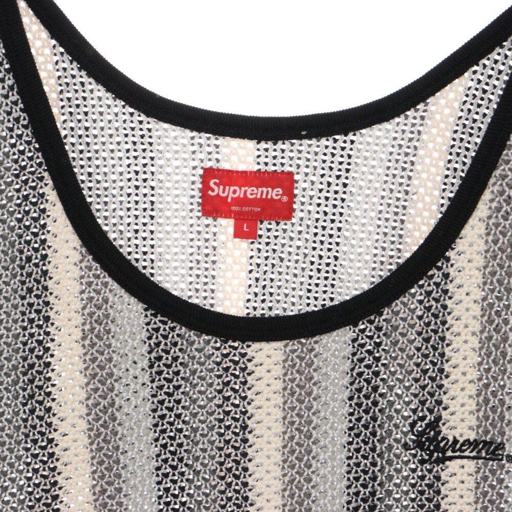Supreme ストライプタンクトップ S Supreme - 【美品】 SUPREME / シュプリーム | knit stripe tank