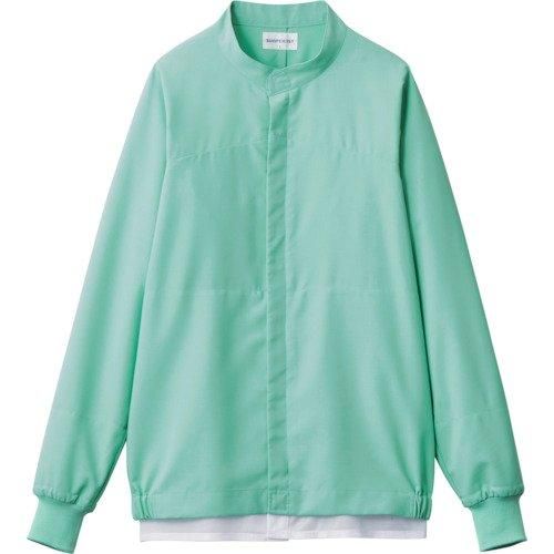 2営業日で発送 サンペックス クールフリーデ男女兼用長袖ジャンパー グリーン S CD683-S 1着
