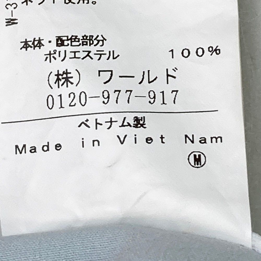 サイズ：40 ADABAT アダバット スカート ロゴ刺繍 ブルー系