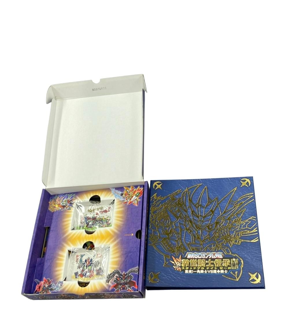 【中古】 カードダスSPコンプリートボックス 新約SDガンダム外伝 救世騎士伝承EX激突!一角騎士VS運命騎士 バンダイ 中古】 カードダスSPコンプリートボックス 新約SDガンダム外伝