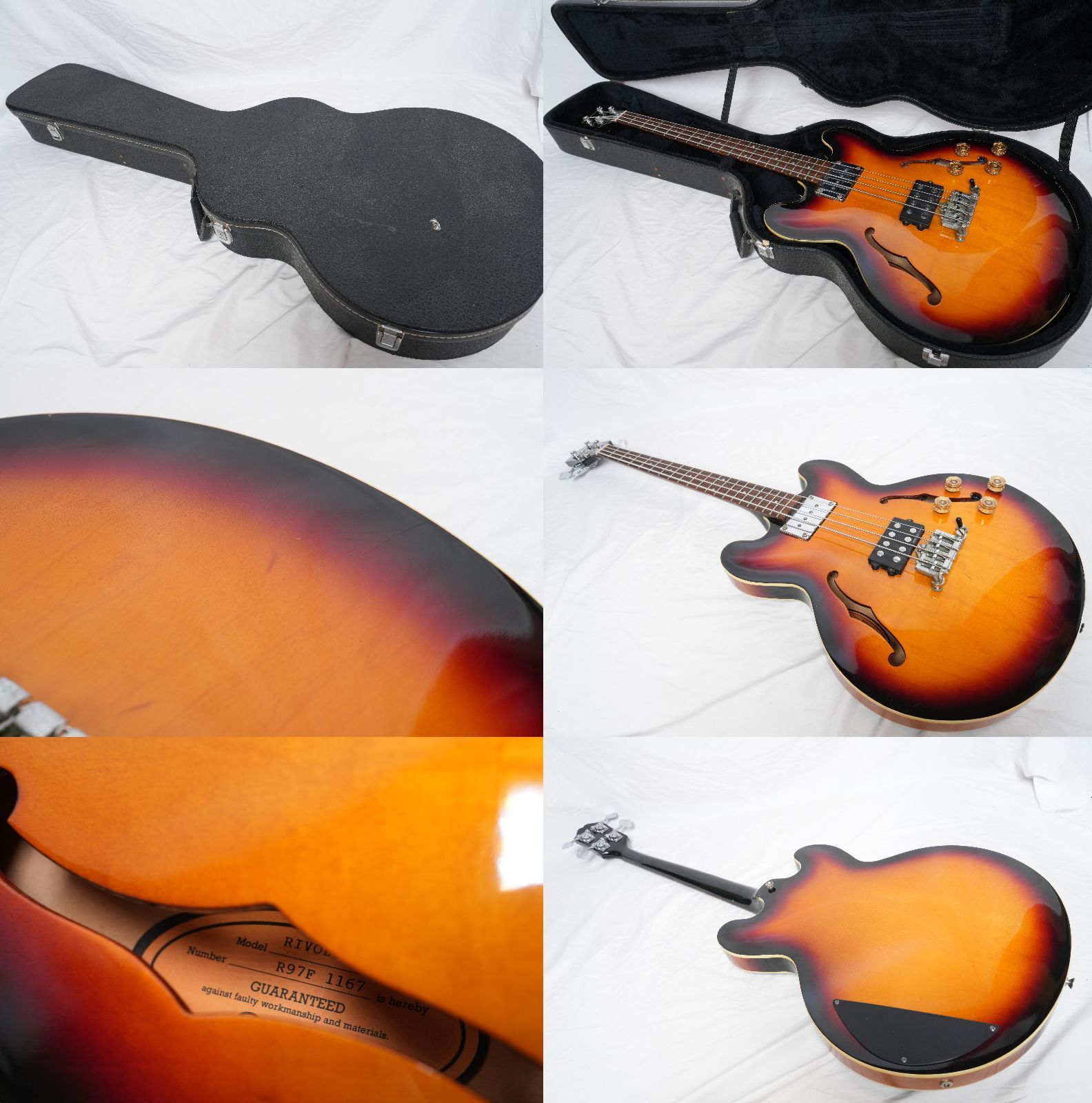 ☆Epiphone by Gibson☆RIVOLI BASS VC (改) セミアコベース