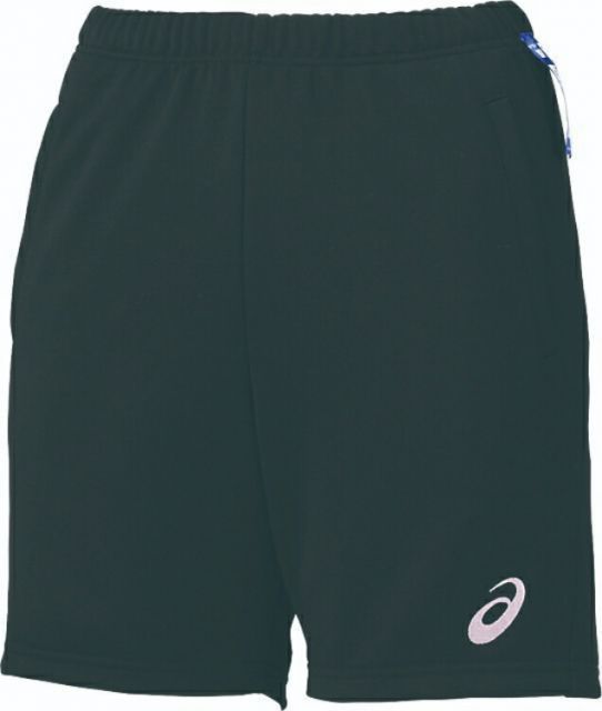 asics アシックス WSQUARTERPANTS ブラツクxピーチ S XW7226 9019 | スポーツ バレーボール ウェア ウエア バレーボールウェア 練習着 ボトムス ズボン ショートパンツ ハーフパンツ ブラック 黒 ピンク