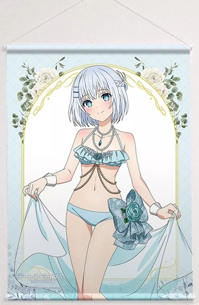 中古】タペストリー 鳶一折紙(水着ドレス) 描き下ろしB2 中古】タペストリー 鳶一折紙(水着ドレス) 描き下ろしB2