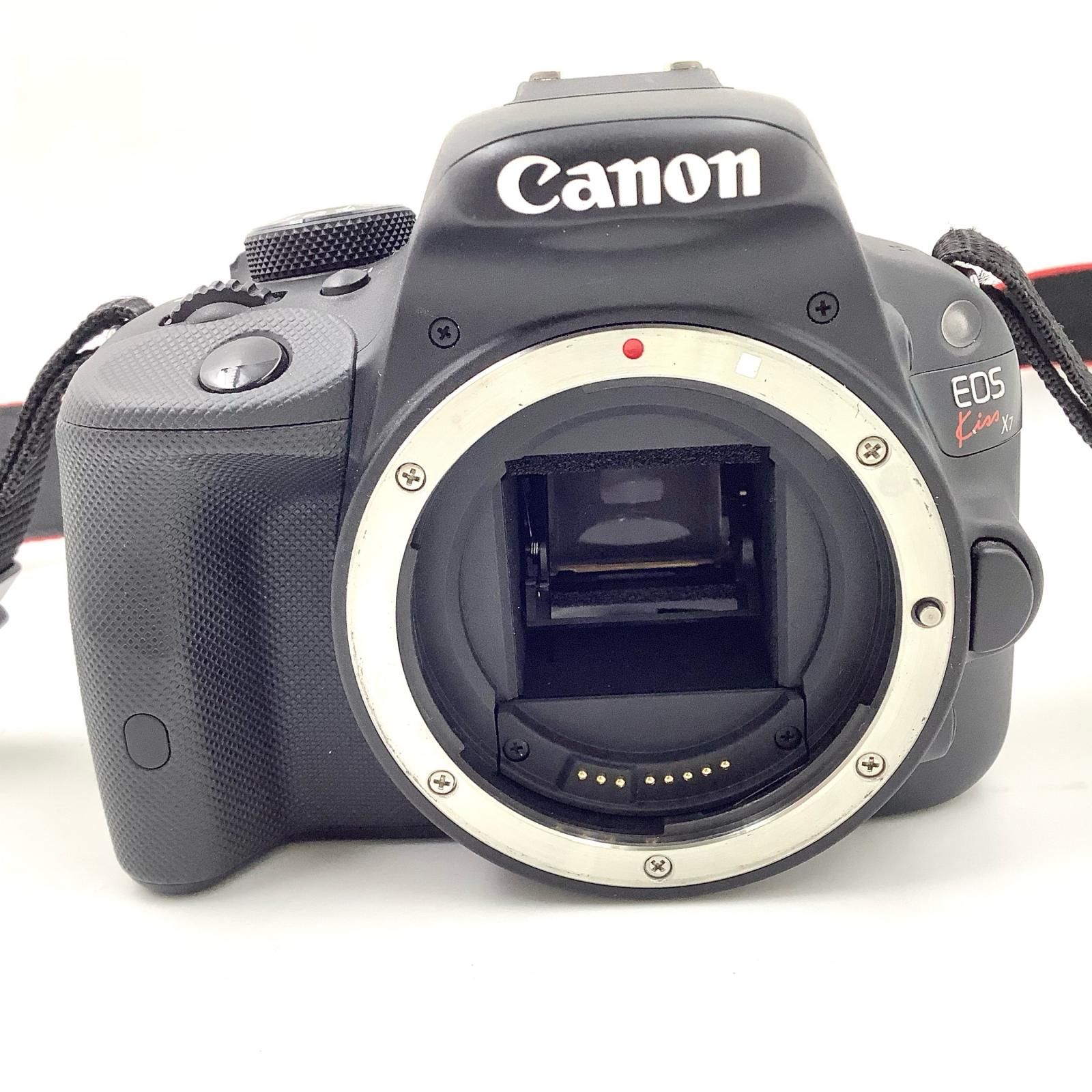 Canon デジタル一眼 EOS Kiss X7 ボディ ブラック 動作 済 全額返金保証 最速発送