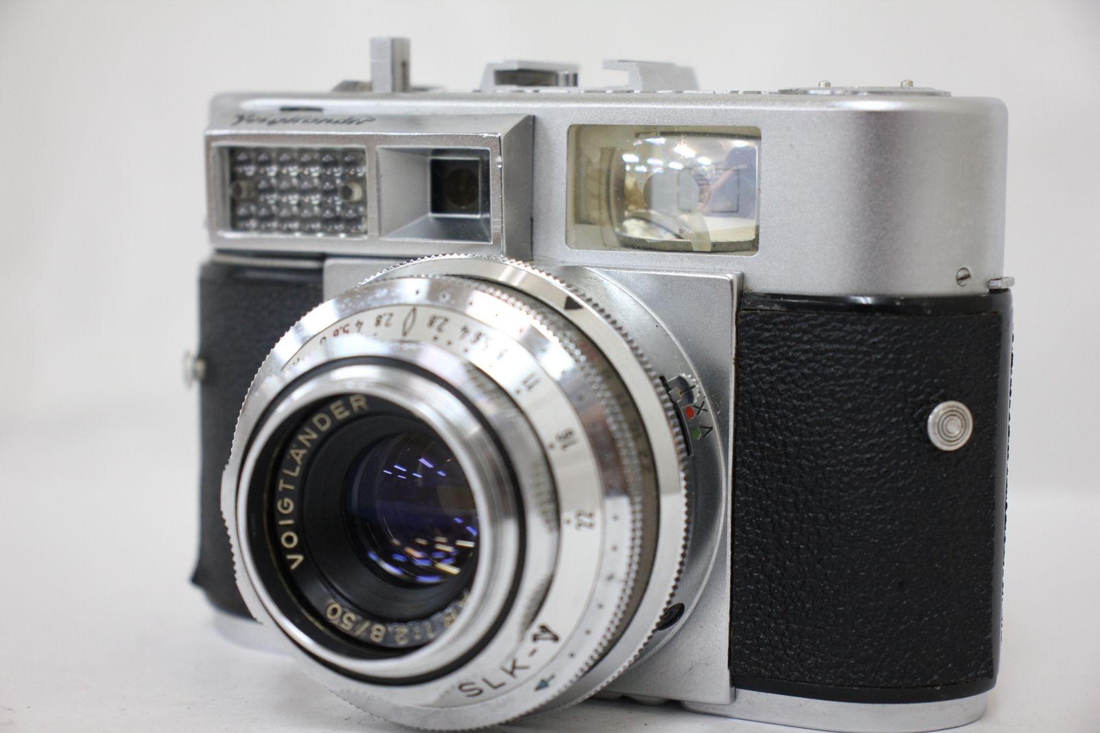 訳あり品 フォクトレンダー Voigtlander VITOMATIC II a COLOR-SKOPAR 50mm F2.8 レンジファインダー カメラ e2783
