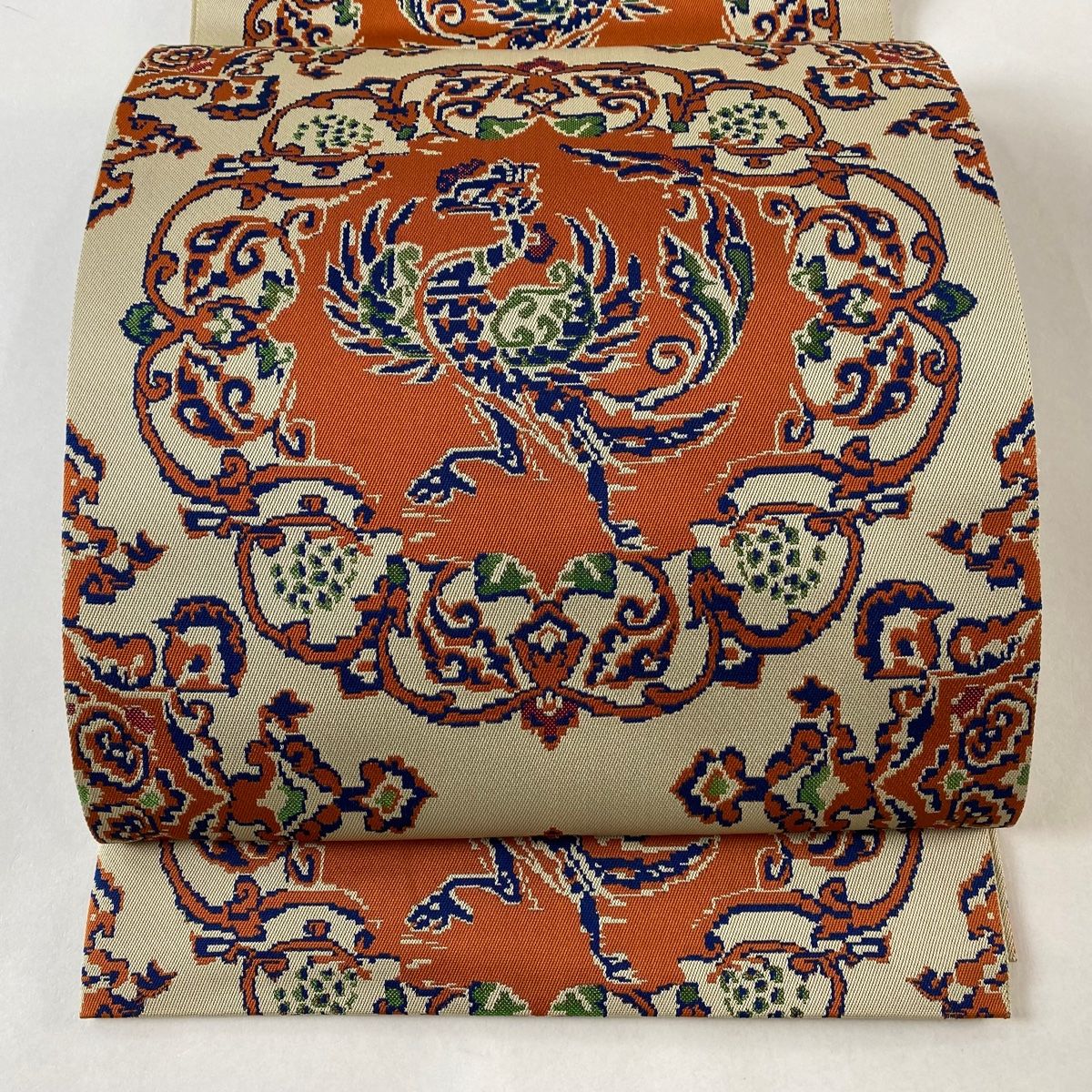 O0664 美品 逸品 ハイブランド 龍村美術織物 謹製 正絹 本袋帯 O0664 美品 逸品 ハイブランド 龍村美術織物 謹製正絹本袋帯