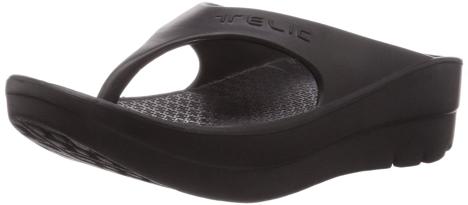 Telic リカバリーサンダル W-FLIPFLOP 厚底 衝撃吸収 軽量 スポーツ アーチサポート クッション性 EVA